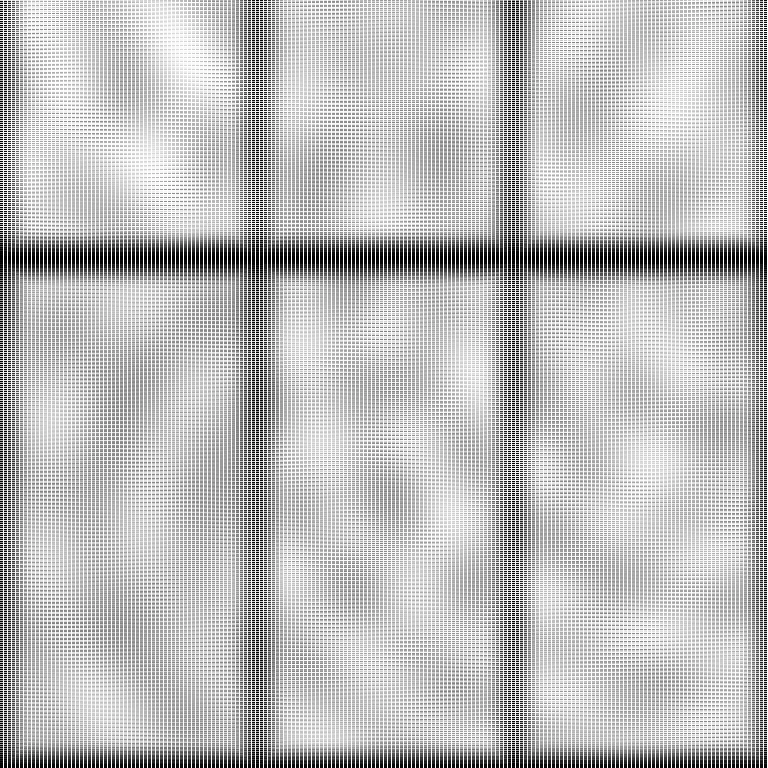 Butcher Block End Grain printable height map