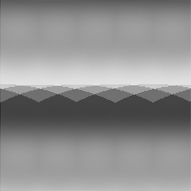 Seigaiha Waves printable height map